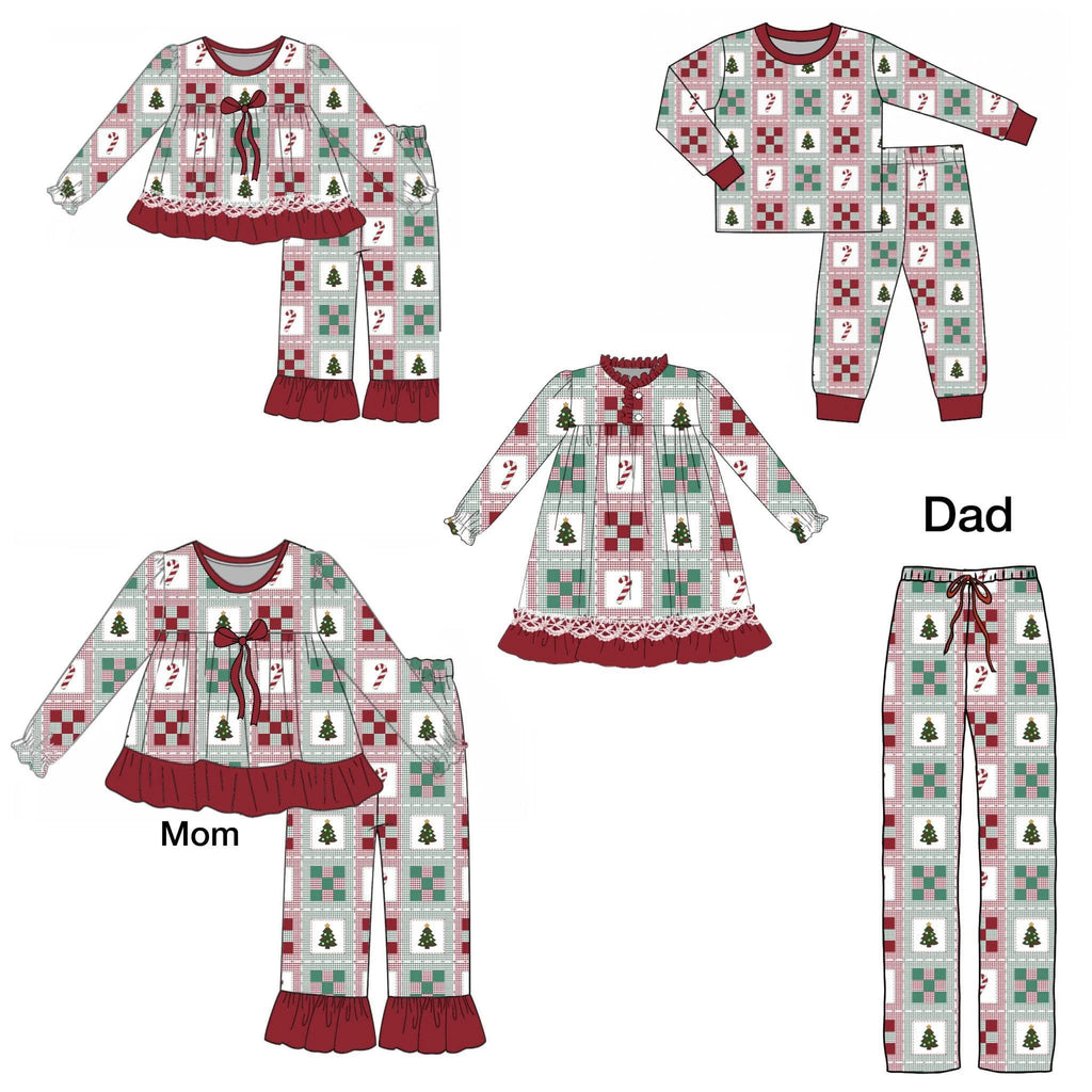 Christmas Tidings Family Pajamas