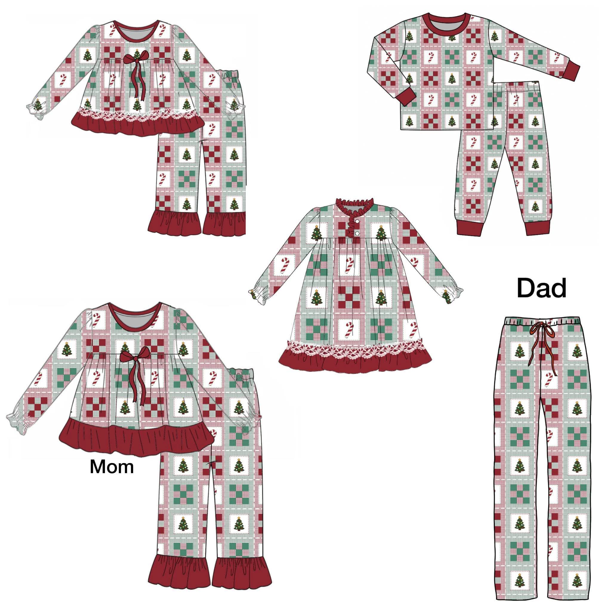 Christmas Tidings Family Pajamas