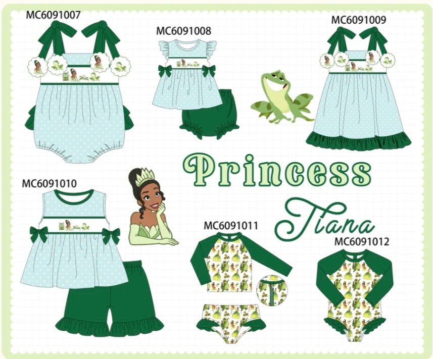 Princess Tiana Dress Collection