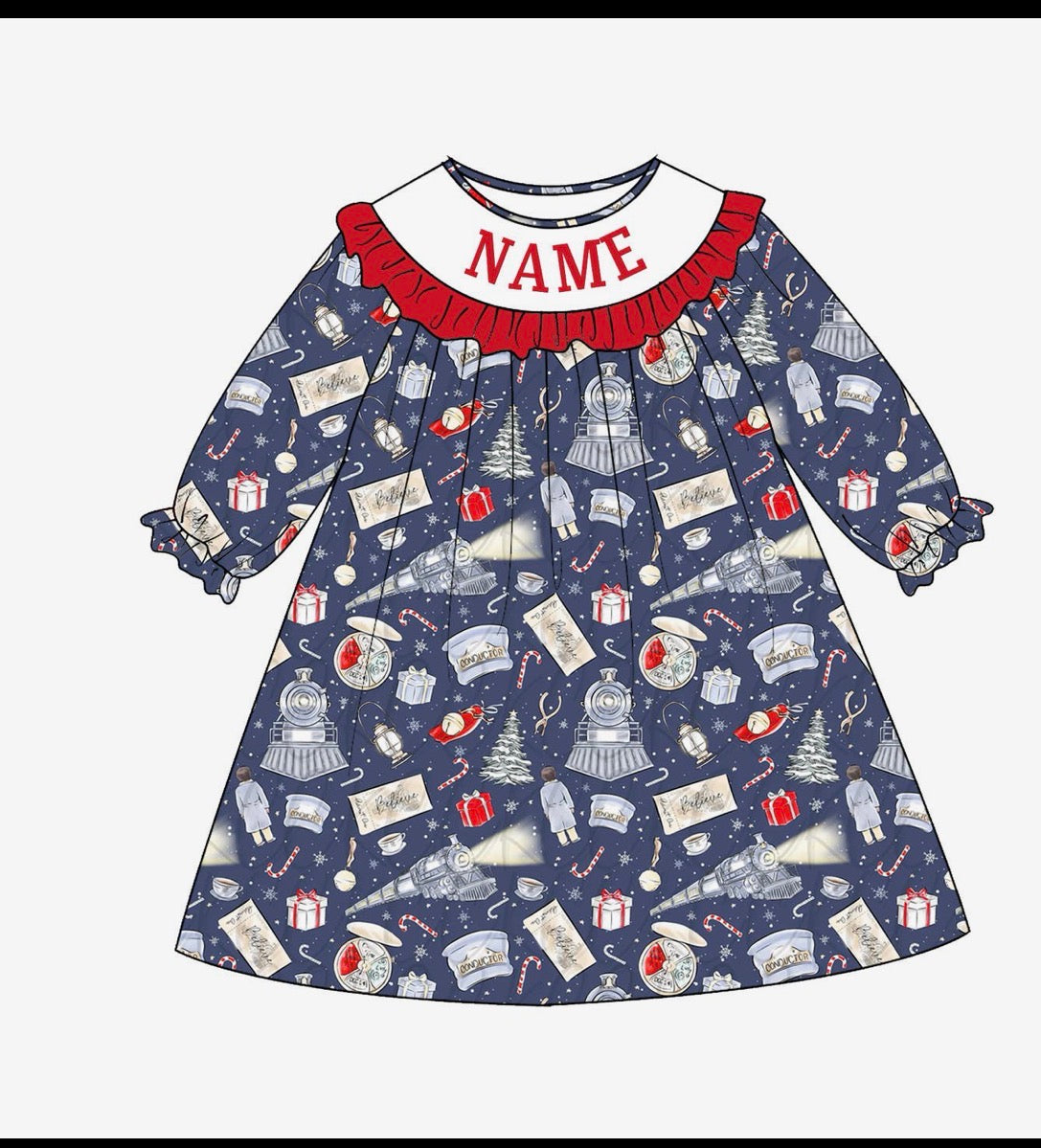 Polar Express Girls Dress