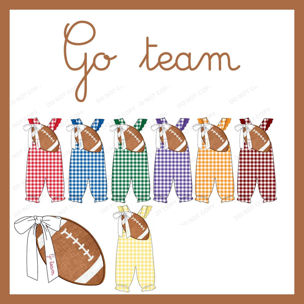 Custom Go Team Rompers