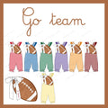 Custom Go Team Rompers