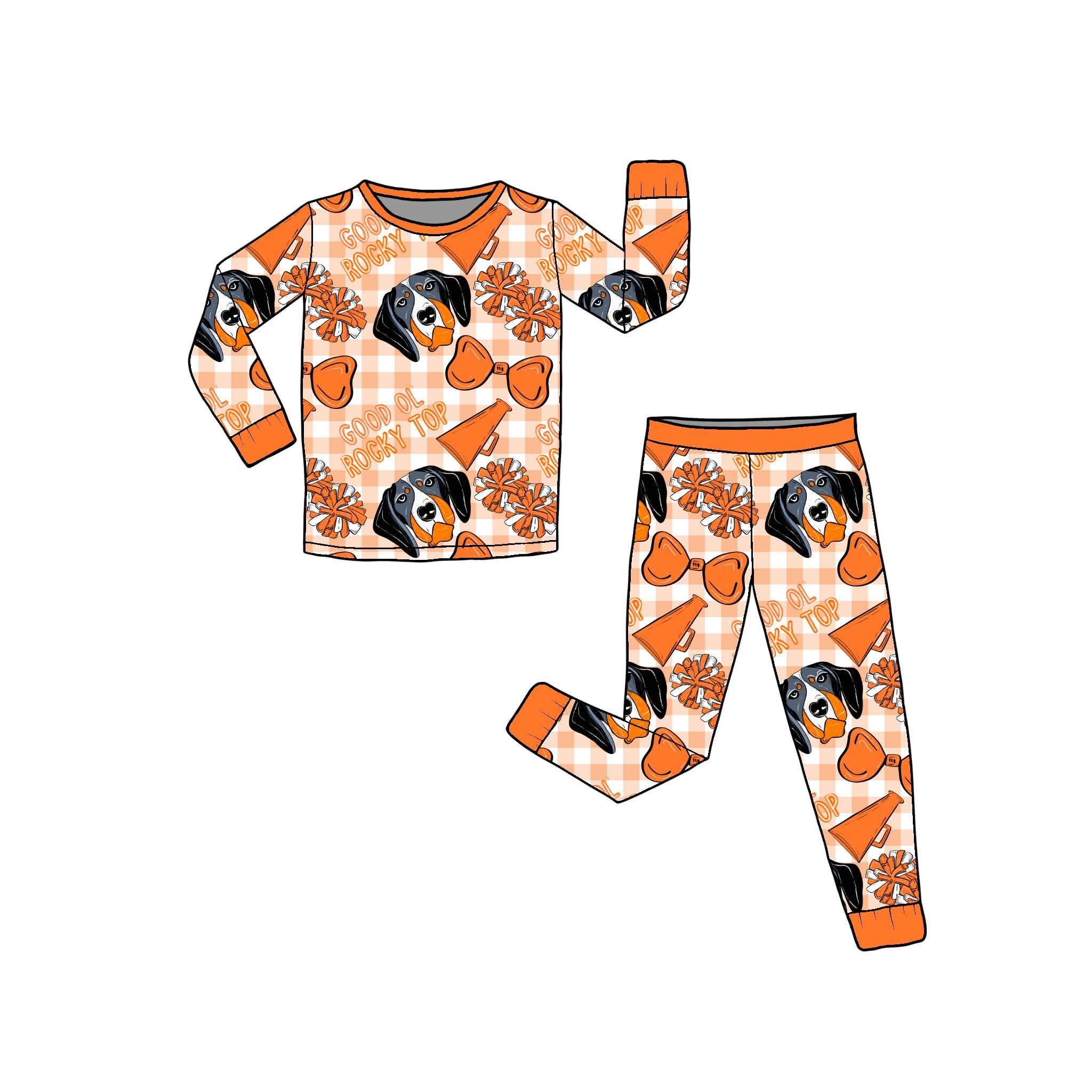 Good ‘Ol Rocky Top Girls Long Sleeve PJ Set