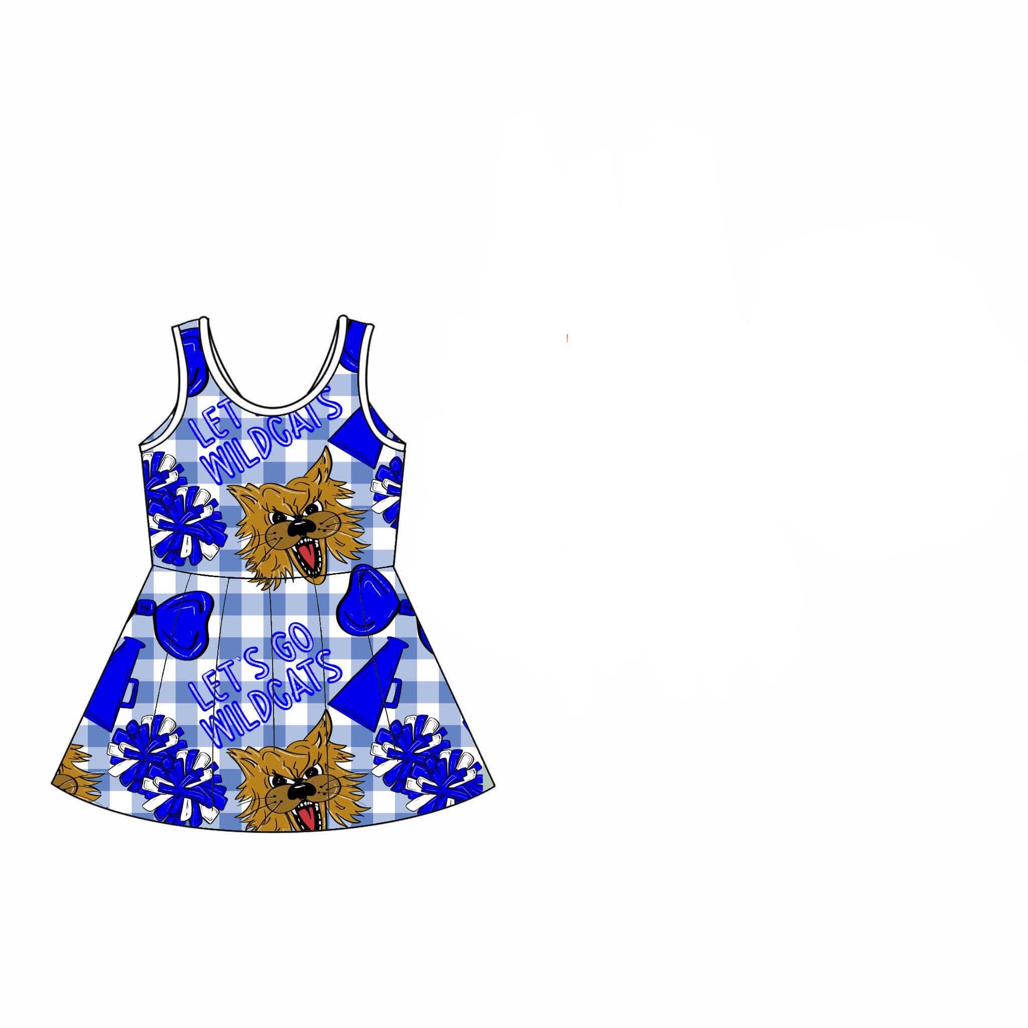 Let’s go Wildcats Girls Athletic Dress