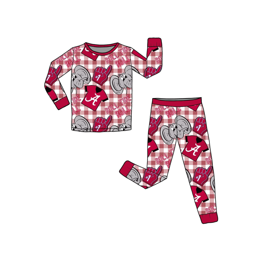 Roll Tide Roll Boys Long Sleeve PJ Set