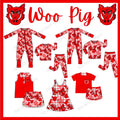 Woo Pig Girls Long Sleeve PJ Set