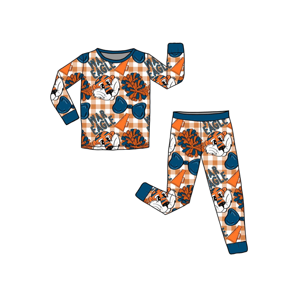 War Eagle Girls Long Sleeve PJ Set
