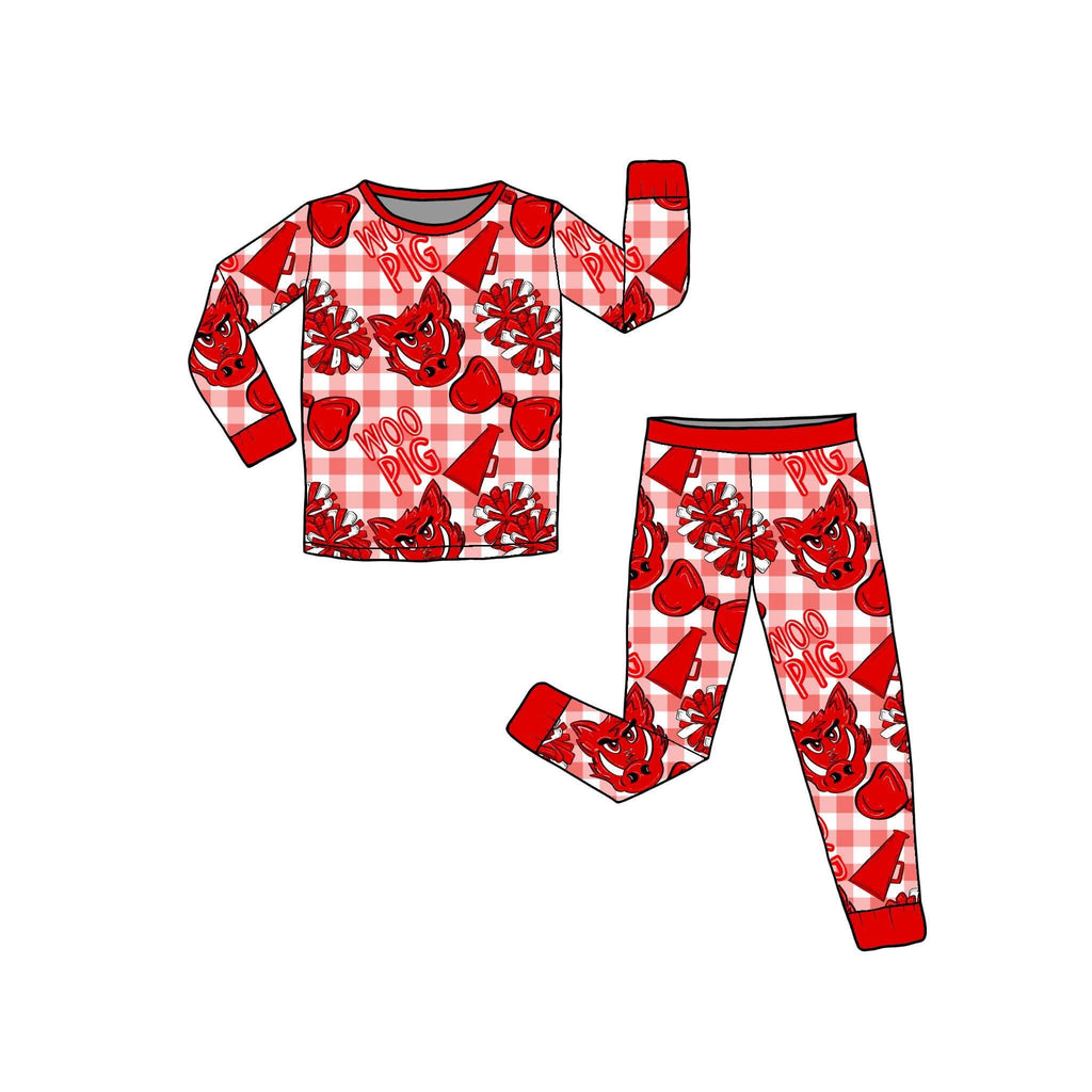 Woo Pig Girls Long Sleeve PJ Set
