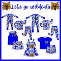 Let’s go Wildcats Boys Long Sleeve PJ Set