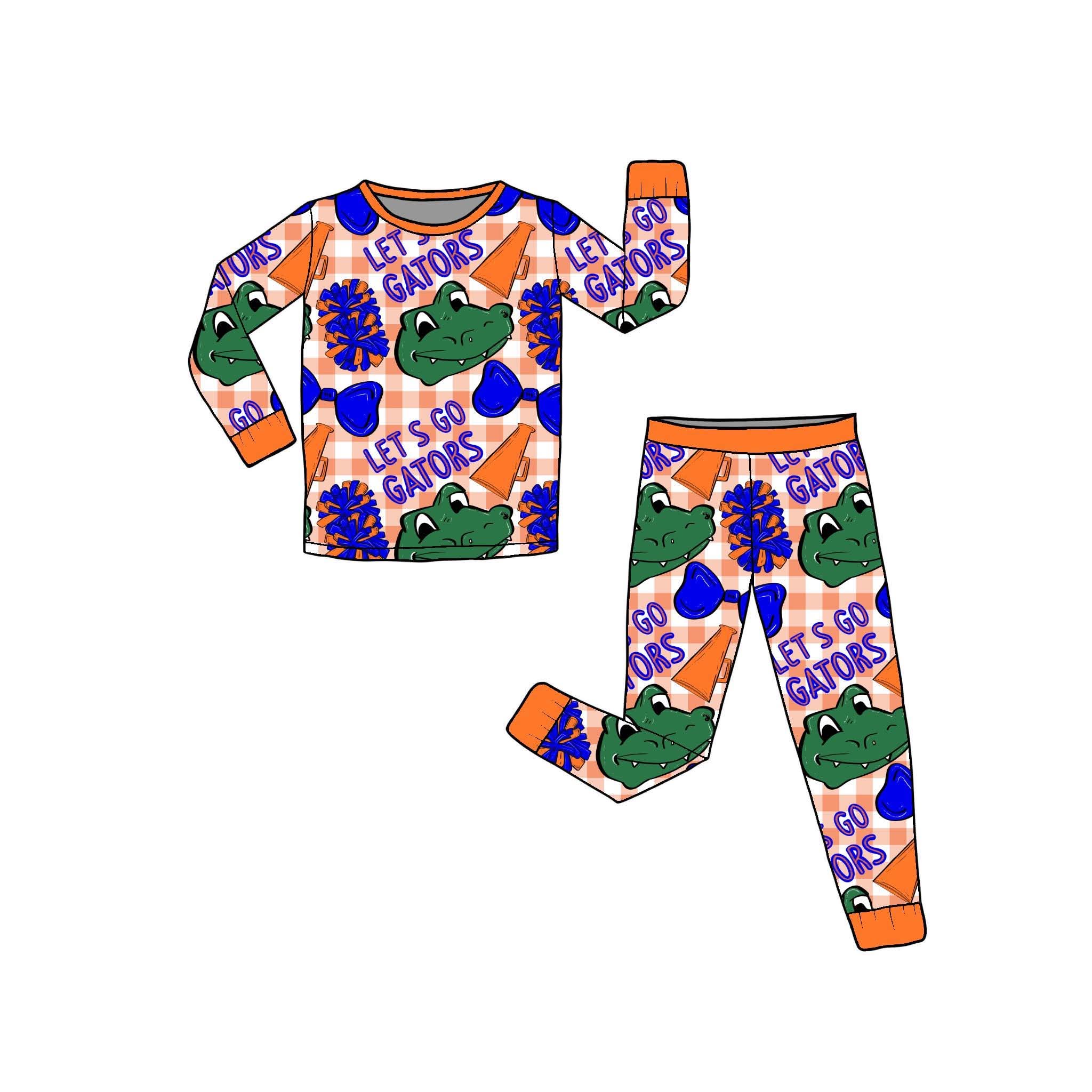 Let’s go Gators Girls Long Sleeve PJ Set