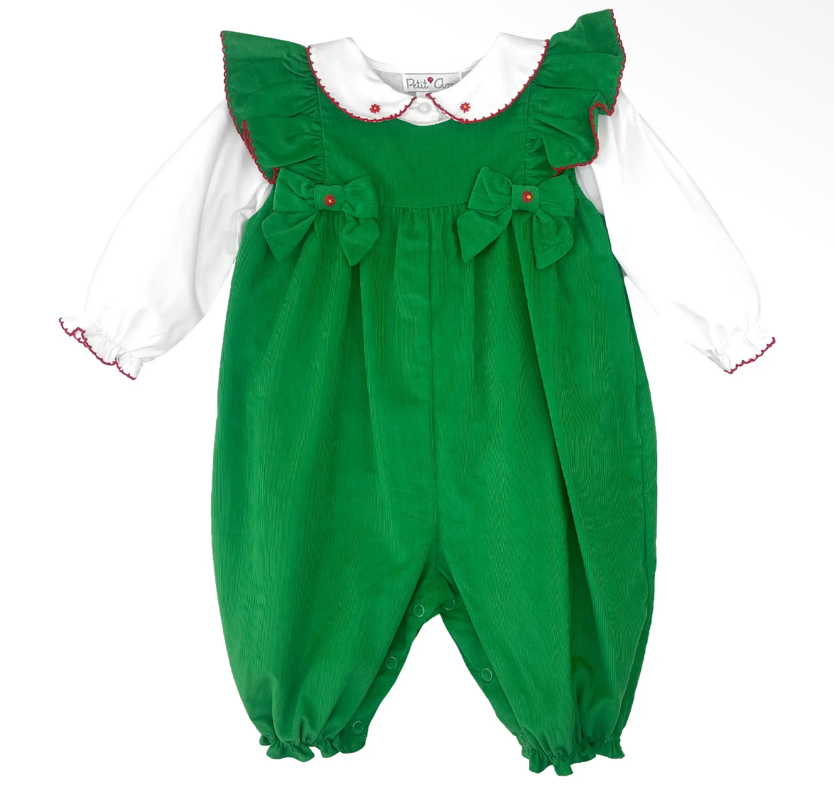 Longall with Ruffle Accent & Bows