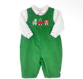 Holiday Longall with Train Appliqué