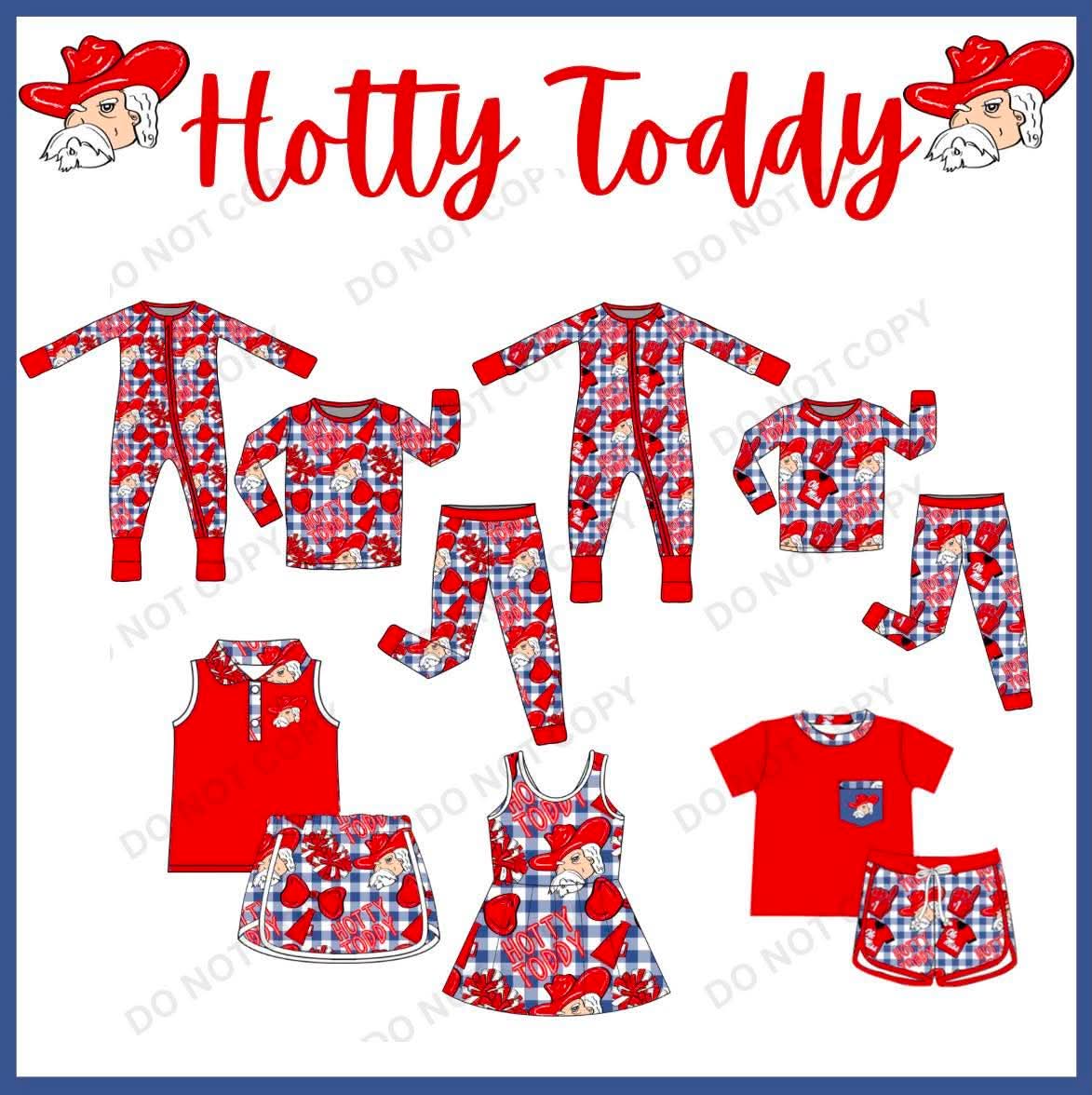 Hotty Toddy Girls Zippy