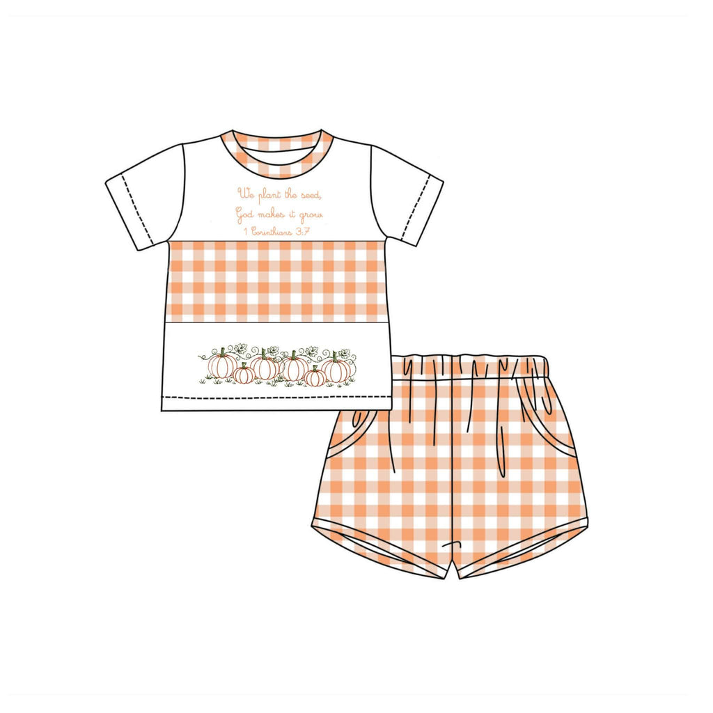 God Grows boys shorts set ETA SEPTEMBER
