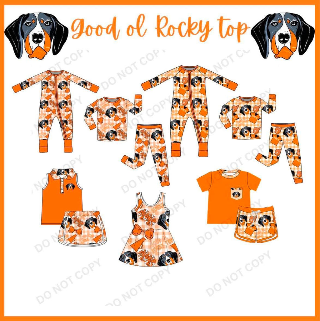 Good ‘Ol Rocky Top Boys Pocket Tee + Shorts Set