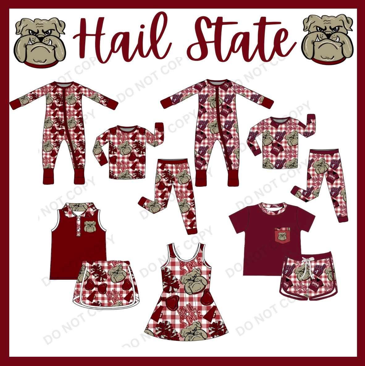 Hail State Girls Athletic Dress