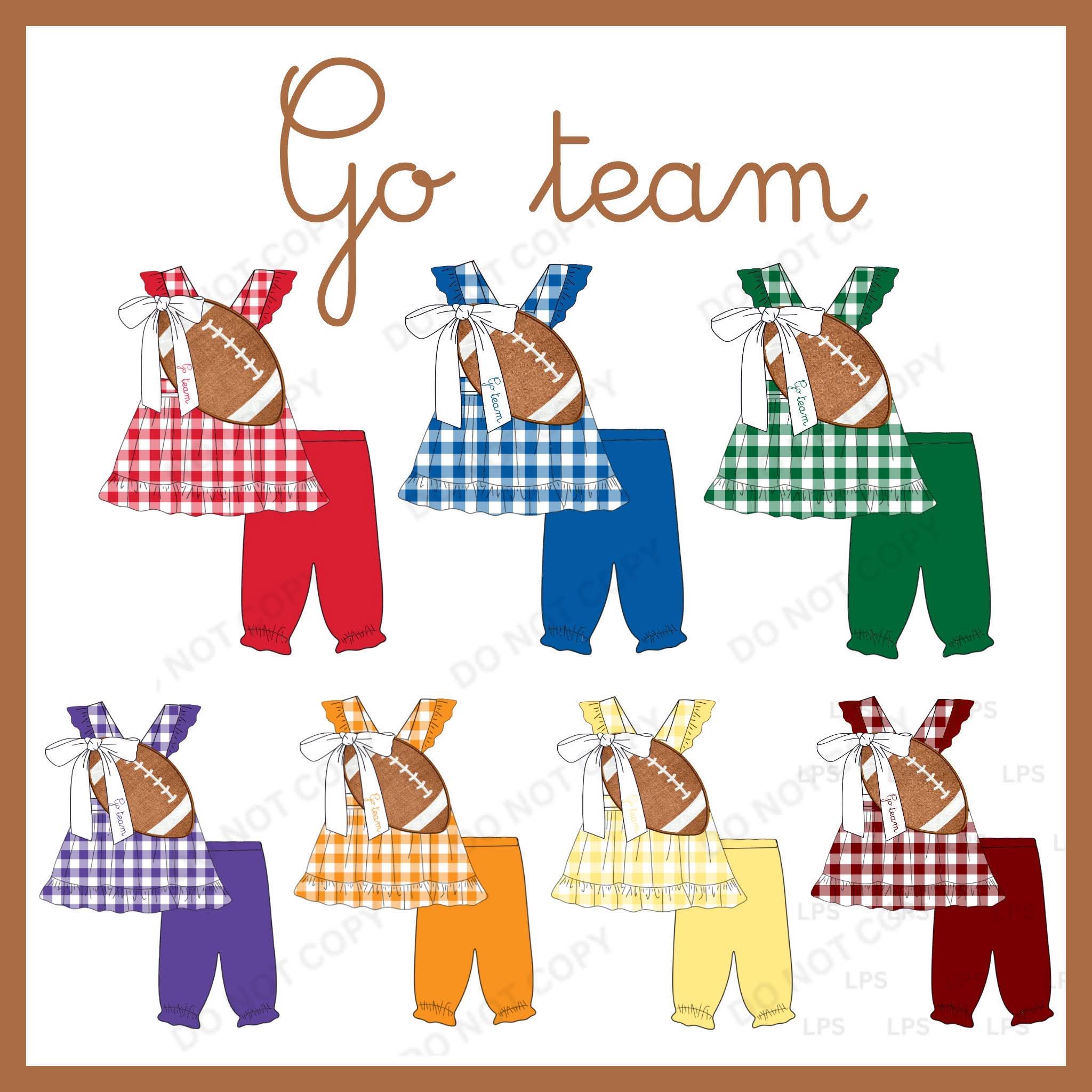 Custom Go Team Pants Set