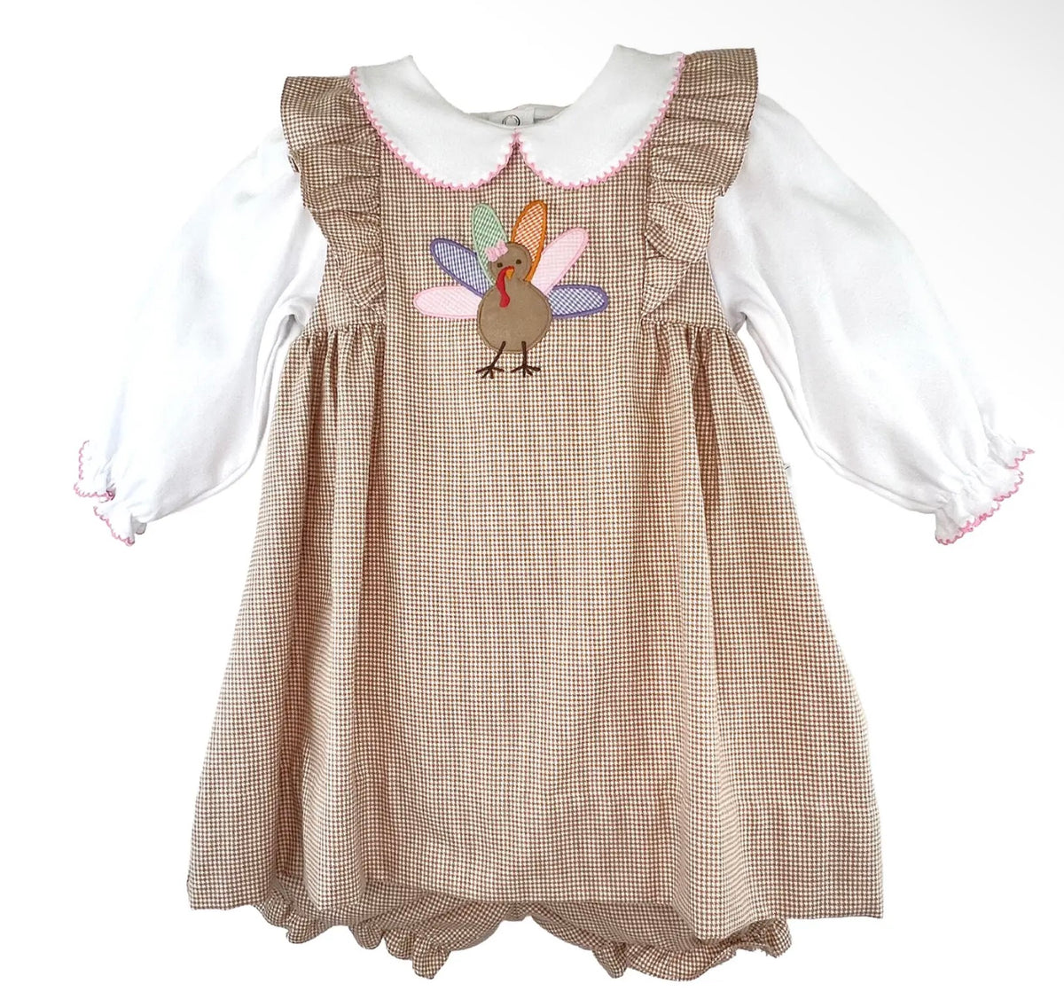 Jumper Dress Turkey Appliqué