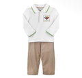 Turkey Hand Picture Smocked Top & Pants Set