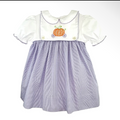 Castle Fairytale Smocked Dress with Removable Bib